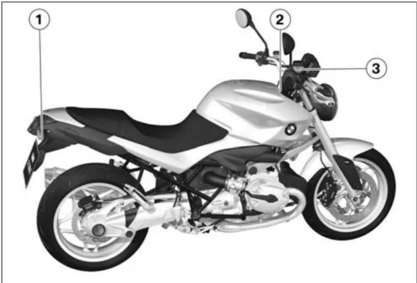 BMW R 1200 R (2008) - 左侧面 - 1