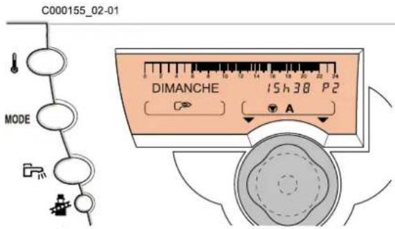 Oertli GSR14090 - Touches accessibles lorsqu'le volet est fermé - 1