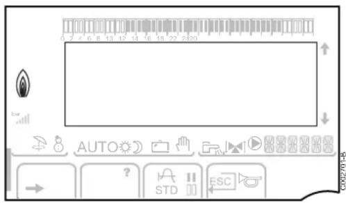 Oertli GMR 3025 CS Condens - Niveau de puissance de la flamme - 1