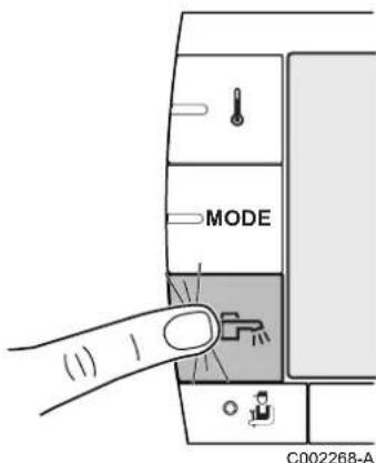 Oertli GMR 3025 CS Condens - Forcer la production d'eau chaude sanitaire - 1