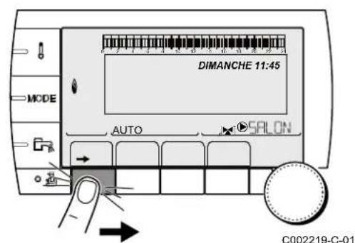 Oertli GMR 3025 CS Condens - Régler le contraste et l'éclairage de l'affichage - 1