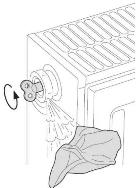 Oertli GMR 3025 CS Condens - Purge de l'installation de chauffage - 2