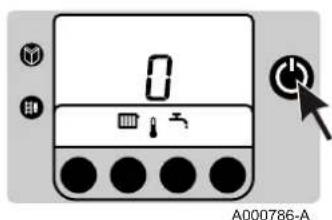 Oertli GMR 1024 CS Condens - Arrêtez la chaudière - 1