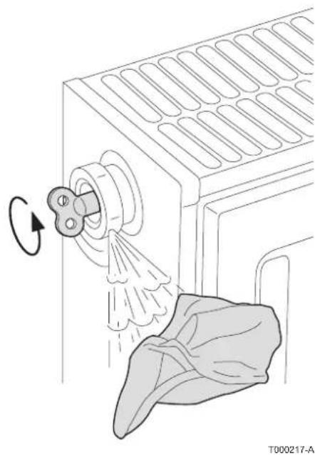 Oertli GMR 1024 CS Condens - Purge de l'installation de chauffage - 6