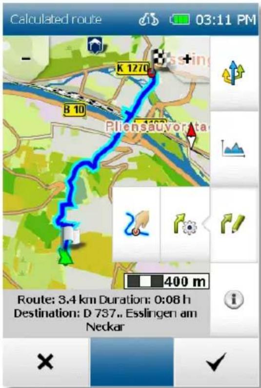 BLAUPUNKT BikePilot2 - Tracer l'itinéraire - 3