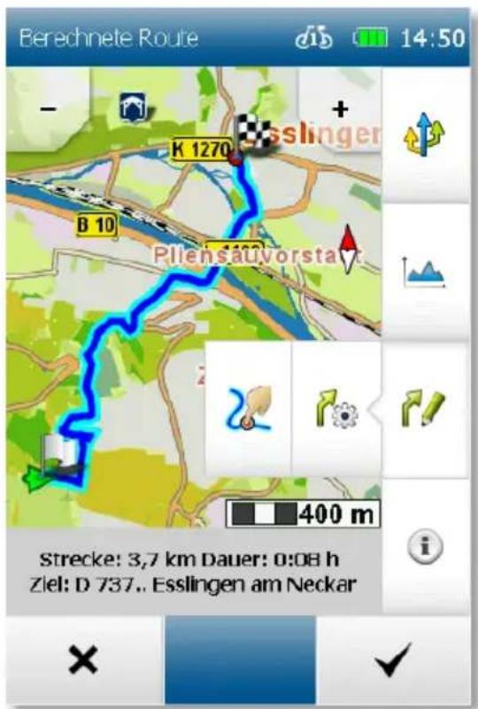 BLAUPUNKT BikePilot2 - Routenoptionen - 11