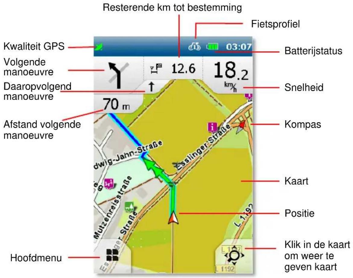 BLAUPUNKT BikePilot2 - Navigatieweergave - 1