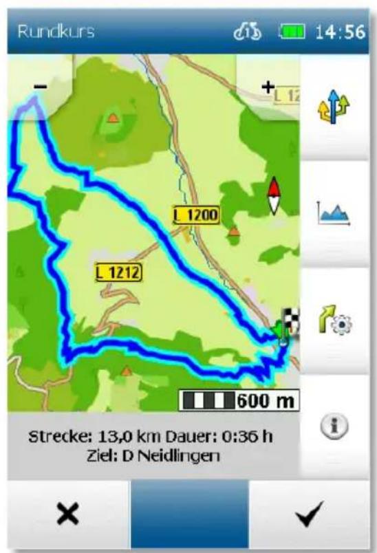 BLAUPUNKT BikePilot2 - Rundkurs planen - 2