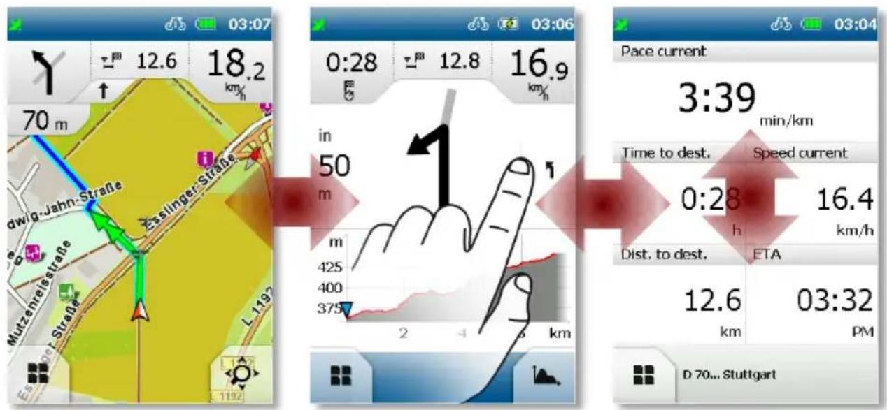 BLAUPUNKT BikePilot2 - Multi-Flow-Menu - 1