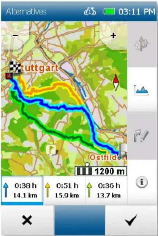 BLAUPUNKT BikePilot2 - Route Options - 7