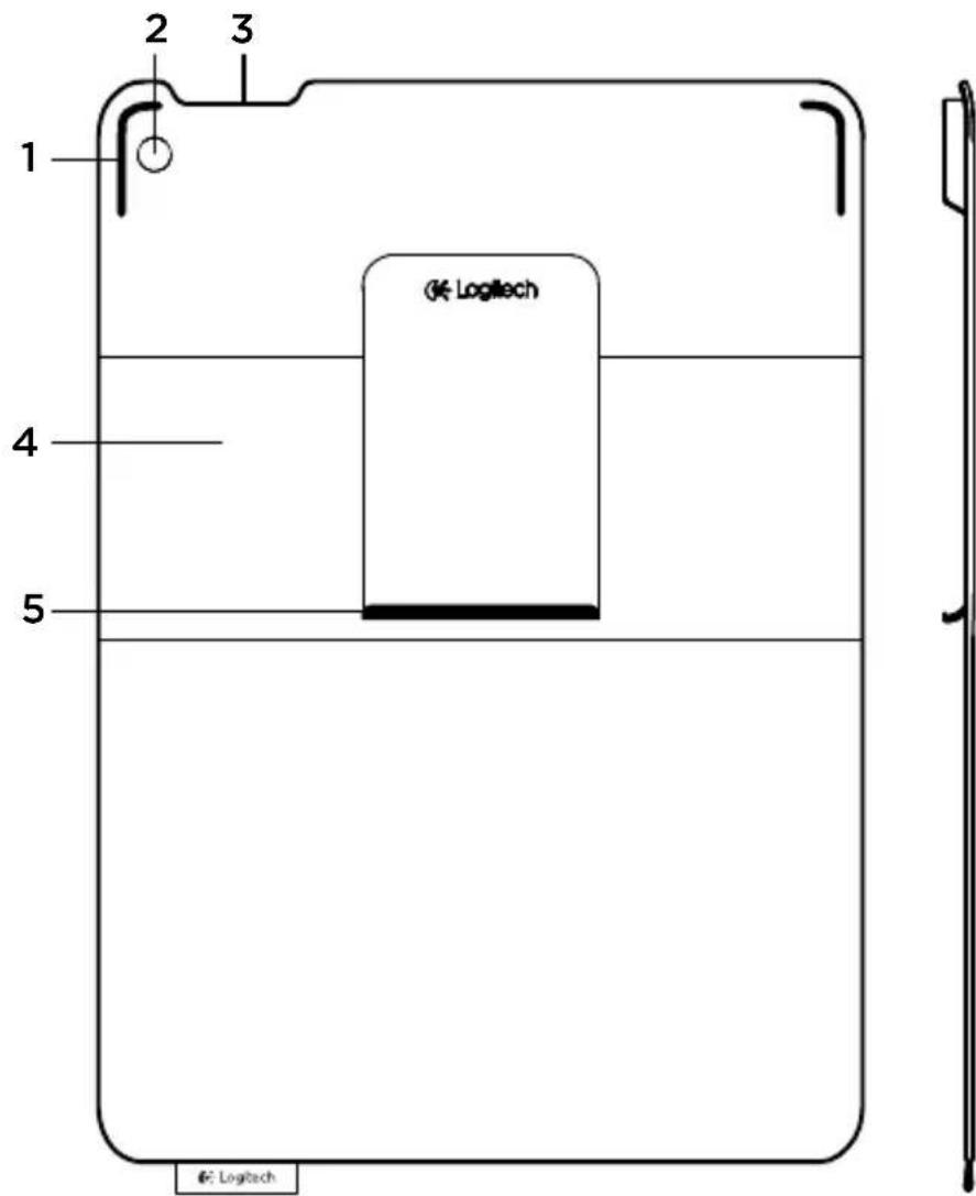LOGITECH Folio - Conheça o seu produit - 1
