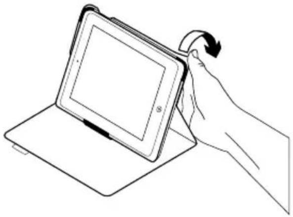 LOGITECH Folio - Detaching your iPad mini - 1