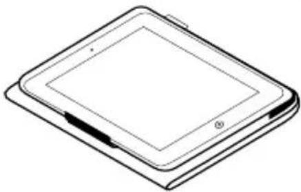 LOGITECH Folio - Doua poziitii de vizualizare - 2