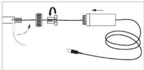 SHURE MX412SEC - Changement de la sortie latérale à la sortie par le dessous - 1