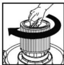 Shop-Vac 9626510 - FILTER INSTALLATION AND MAINTENANCE (CONT'D) - 2