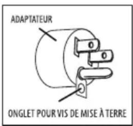 Shop-Vac 9626510 - AVERTISSEMENT— UNE CONNEXION INCORRECTE DU CONDUCTEUR DE TERRE DU MATÉRIEL PEUT CRÉER UN RISQUE DE DÉCHARGE ÉLECTRIQUE. VÉRIFIEZ AUPRÈS D'UN ÉLECTRICIEN PROFESSIONNEL OU DE PERSONNEL QUALIFIÉ EN ENTRETIEN ET RÉPARATION SI VOUS AVEZ DES DOUTES RELATIFS À LA BONNE MISE À LA TERRE DE LA PRISE. NE MODIFIEZ PAS LA FICHE FOURNIE AVEC L'APPAREIL. SI ELLE N'EST PAS COMPATIBLE AVEC LA PRISE, FAITES CHANGER LA PRISE PAR UN ÉLECTRICIEN PROFESSIONNEL. - 3