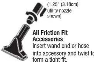 Shop-Vac 9626510 - ACCESSORIES, HOSES AND WANDS - 2