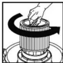 Shop-Vac 9626510 - FILTER INSTALLATION AND MAINTENANCE (CONT'D) - 3