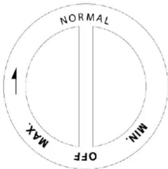 Avanti ARBC17T2PG - Setting the Temperature Control - 1