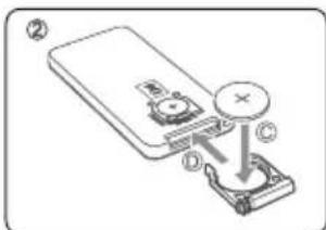 ALTEC LANSING Snow Sound Bar - Replace the Remote Control Battery - 2