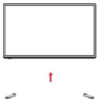 DENVER LDS4074 - Sådan monteres foden. - 1