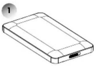 Icy Box IB245C31P - Installation HDD/SSD - 1