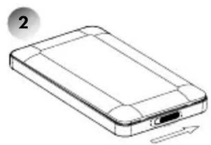 Icy Box IB245C31P - Installation HDD/SSD - 2