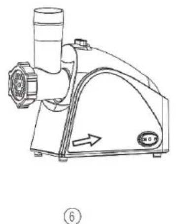 KORONA 25200 - Fleischwolf montieren - 6