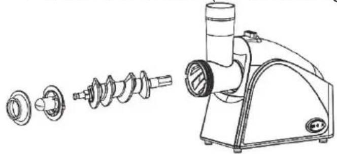 KORONA 25200 - Gebruik uwfavorite kebbe-recept door het vlees tweete of drie keer te malen. - 1