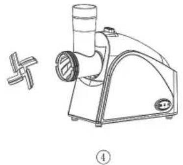 KORONA 25200 - Fleischwolf montieren - 4
