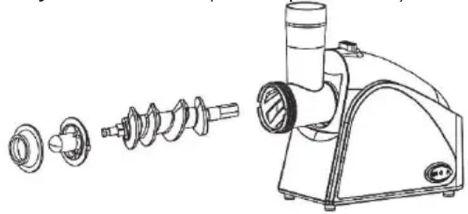 KORONA 25200 - Use your favourite Kebbe recipe by mincing the meat either twice or three times. - 1