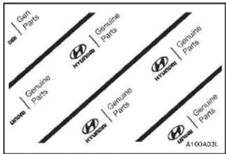 HYUNDAI Terracan (2003) - Informations relatives aux pièces d'origine Hyundai - 1