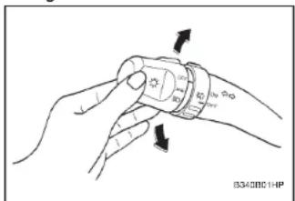 HYUNDAI Terracan (2003) - COMMUTATEUR COMBINE : INDICATEUR DE DIRECTION, PHARES, FEUX DE CROISEMENT Commande de l'indicateur de dir- tion - 1