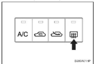 HYUNDAI Terracan (2003) - CHAUFFAGE DU RETROVISEUR EXTERIEUR (Si installé) - 1