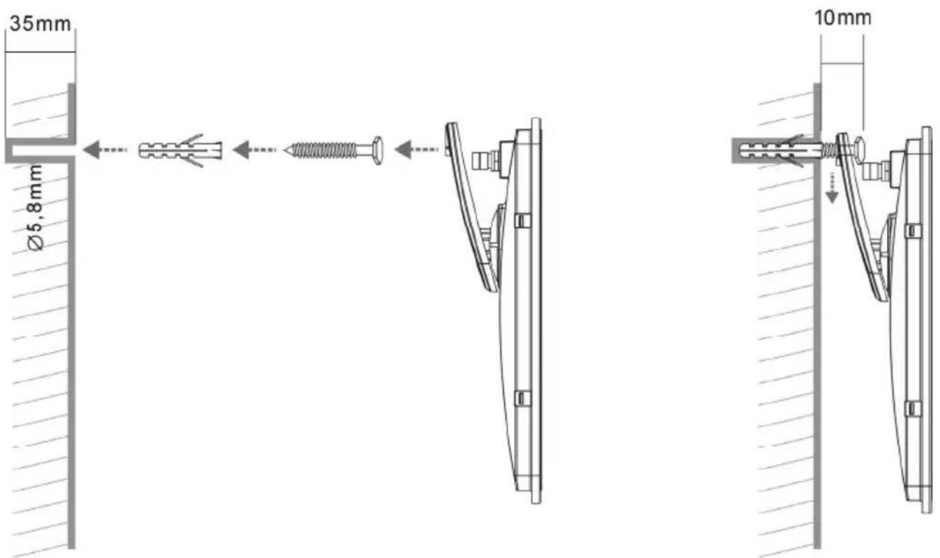 ZEHNDER AA 05 - Wandmontage (siehe Skizze) - 1