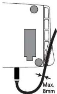 KORG AX100G - ⑧Kabelhaken - 1