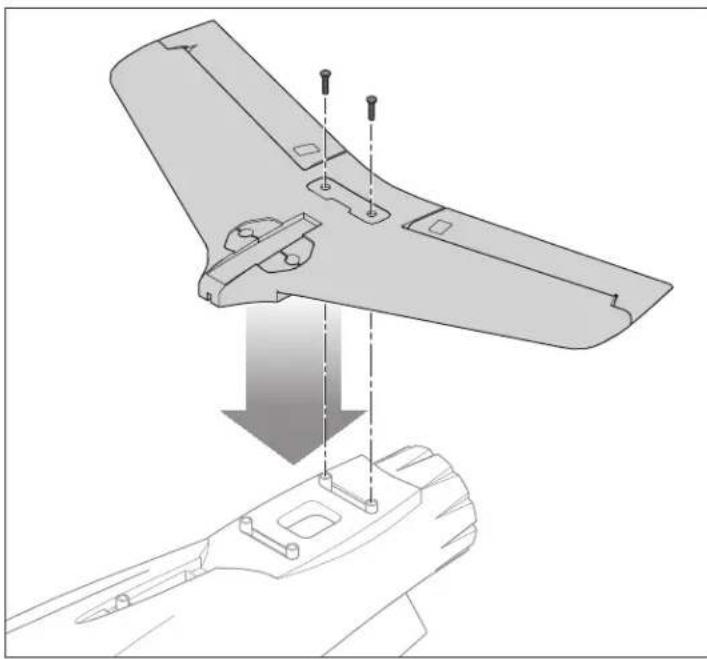 E-flite Viper - Installation de l'empennage horizontal - 1