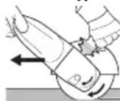 METABO WE 24180 MVT - Doorslijpen: - 1