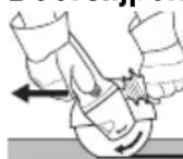 METABO W 9115 - Doorslijpen: - 1