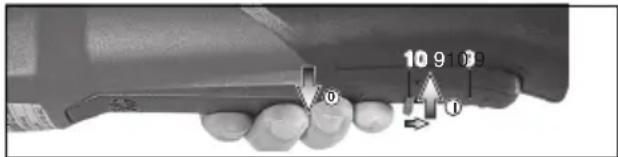 METABO W 9115 - Maskiner med paddelbrytare: (med dödmansfunktion): - 1