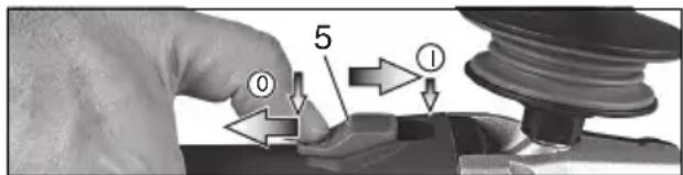METABO W 9115 - Tolókapcsolóval ellátott gép: - 1