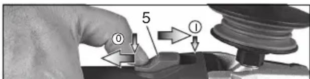 METABO W 9115 - Työntökytkimellä varustetut koneet: - 1
