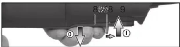 METABO W 850115 - Dispositivi con interruptore a uomini presente: (Utensili con il contrassegno WP...) - 1