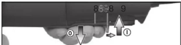 METABO W 850115 - Koneet paddle-kytkimellä (kuolleen miehen toiminnon kanssa): - 1