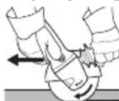 METABO W 850115 - Kapslipning: - 1