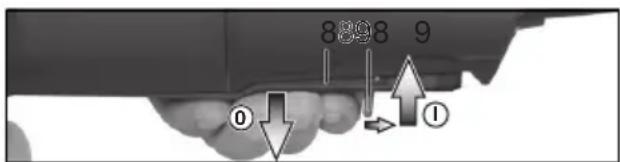 METABO W 850115 - Machines avec interrupteur Paddle (à fonction homme mort): - 1