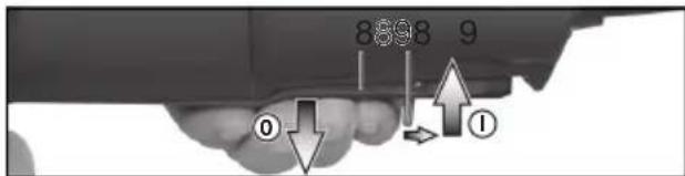 METABO W 850125 SET - Maskiner med Paddle-kontakt (med dødmandsfunktion): - 1
