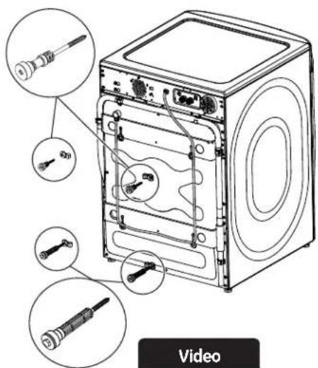 GE GFW490RPKDG - UNPACKING THE WASHER - 1