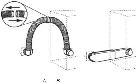 AMANA NEC3120FW - Alternate installations for close clearances: - 1