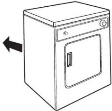 AMANA NEC3120FW - Raccordement du conduit d'évacuation - 2